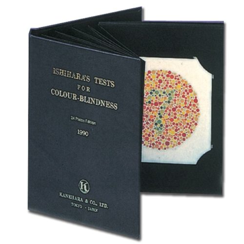 Színlátásvizsgáló könyv ISHIHARA 10 lapos