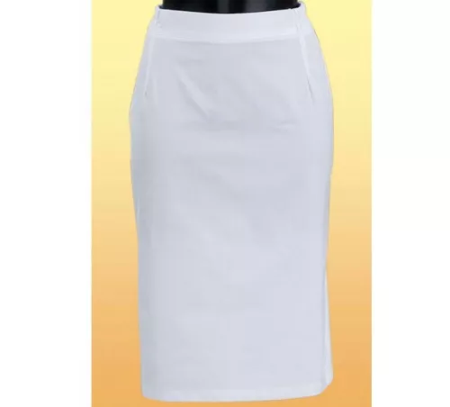 Szoknya 60 cm hátul gombos