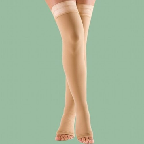 ELASTOMED STRETCH AF combközépig érő kompressziós harisnya M-es