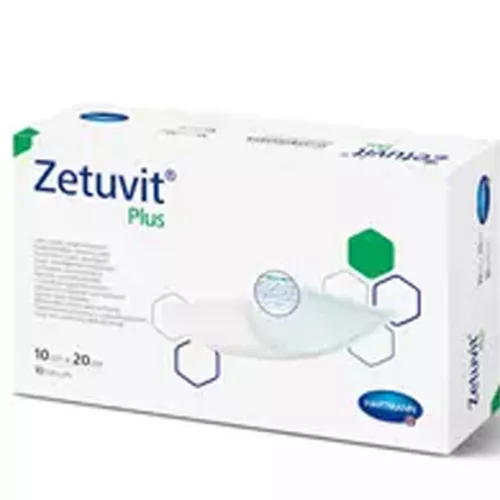 ZETUVIT PLUS 10 X 20 CM szuperabszorbens sebpárna