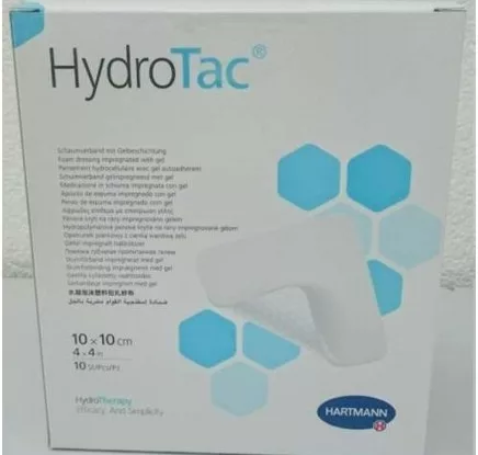 HYDROTAC GÉLLEL IMPREGNÁLT HABKÖTSZER 10 X 10 CM