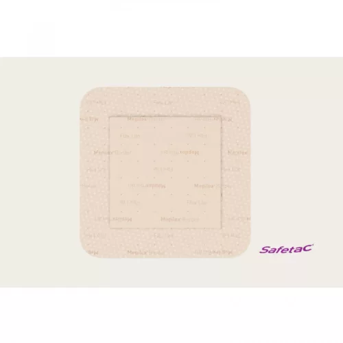 MEPILEX BORDER FLEX 5 RÉTEGŰ, EXTRA KOMFORTOS HABKÖTSZER 15 X 15 CM