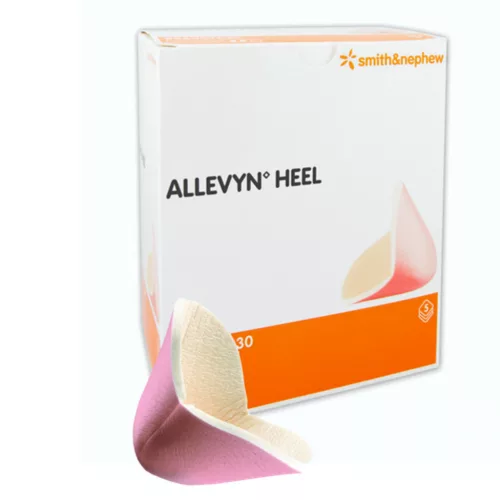 ALLEVYN HEEL hidrocelluláris habkötszer ragasztószegély nélkül 10,5 x 13,5 cm