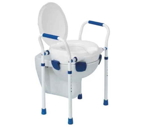 WC magasító beépített WC fölé - karfával, tetővel