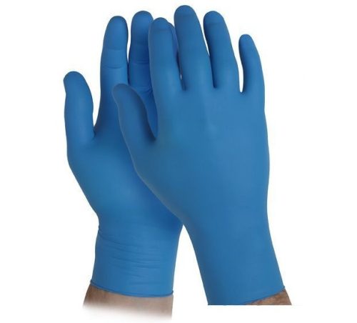 Nitril vizsgálókesztyű GUARDER púder- és latexmentes S