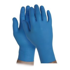 Nitril vizsgálókesztyű GUARDER púder- és latexmentes L