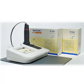  CRP vizsgáló készülék NycoCard (CRP, HgA1c, D-dimer,vizelet albumin)
