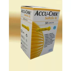 Vérvételi lándzsahegy AccuChekhez 50 db