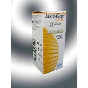 Vérvételi lándzsahegy AccuChekhez 25 db