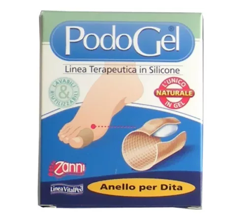 Lábujjvédőgyűrű párna szilikon félkörös PodoGel L/42-46