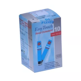 Tesztcsík Easy Tuch koleszterin 10 db