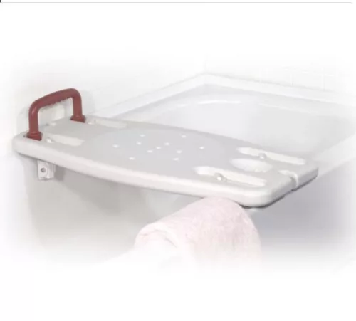 Fürdőkád pad BENNY kapaszkodókarral 69 cm