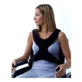 Betegrögzítő mellkaspánt csattal