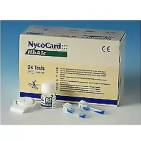 HgA1c teszt NycoCard készülékhez 24 db