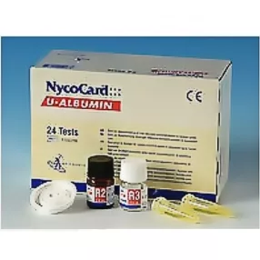 U-Albumin teszt NycoCard készülékhez 24 db