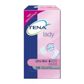   TENA LADY ULTRA MINI (60 ML) EGYSZER HASZNÁLATOS INCONTINENTIA BETÉT 28x