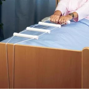 SUNDO Lépcsos ágykapaszkodó 4 műanyag fokos 285 cm