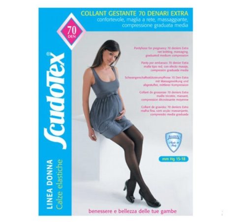 Kompressziós Harisnyanadrág Kismamáknak Scudotex-476 70 Den 6-os méret