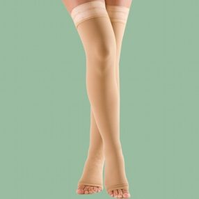   ELASTOMED KOMFORT AF kompressziós combközépig érő harisnya pamut béléssel XXL