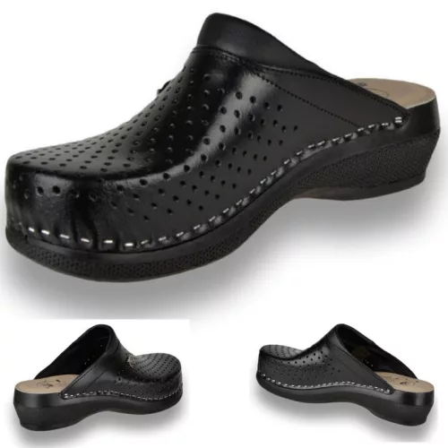 Fekete női klumpa COMFORT PU100 37