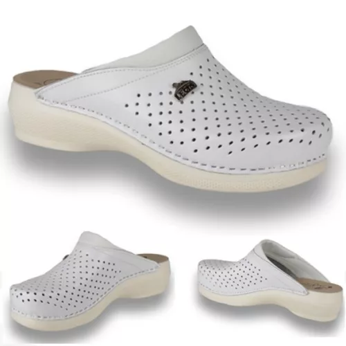 Fehér női klumpa COMFORT PU100 37