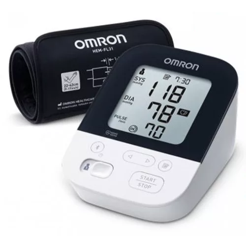 OMRON M4 Intelli IT Intellisense felkaros okos-vérnyomásmérő Bluetooth adatátvitellel