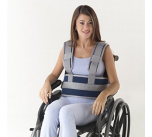 Betegrögzítő has- és vállpánt kerekesszékbe 0-ás