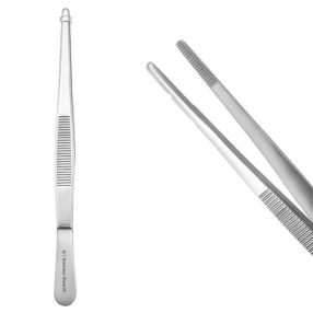 Anatómiai csipesz 14 cm hosszú rozsdamentes acél