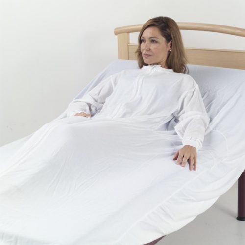 Védelmi pizsama-lepedő rövid ujjal