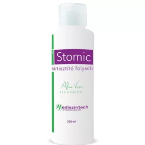 STOMIC bőrtisztító folyadék ALOE VERA-val