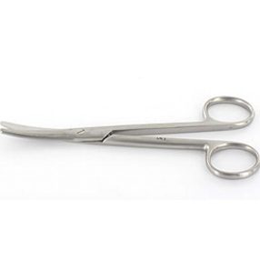 Sebészeti olló Mayo Stille hajlított 20 cm