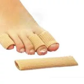 Lábujjvédő cső szilikon, textíl bevonattal10 cm FORTUNA
