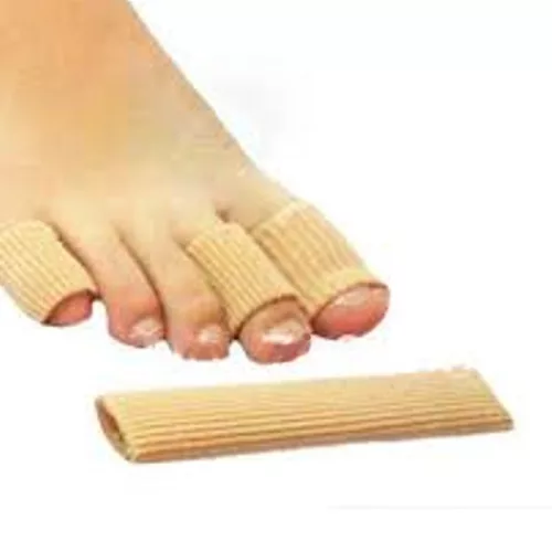 Lábujjvédő cső szilikon, textíl bevonattal10 cm FORTUNA