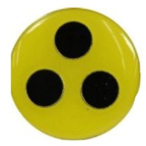 SUNDO Gyengénlátó kitűző kerek