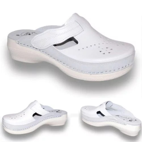 COMFORT női klumpa fehér PU156 36