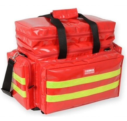 Sürgősségi táska üres SMART-M piros 44x35x38 cm