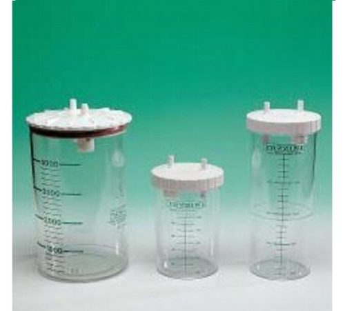 Váladékszívóhoz tartály 1000 ml autoklávozható 121C-on