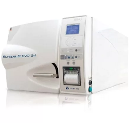 Autokláv EUROPA EVO 24 l-es nyomtatóval / ozmózis rendszerrel