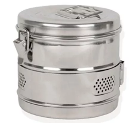 Sterilizáló doboz 15cm magas x 15cm átmérő