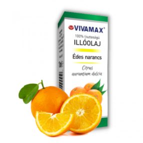 Édes narancs 100%-os tisztaságú illóolaj (10 ml)