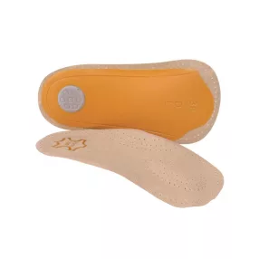   "Leather and Comfort" háromnegyedes bőrtalpbetét harántemeléssel 35/36
