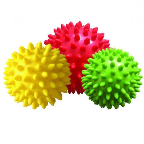 QMED Tüskés masszázslabda 7cm ZÖLD
