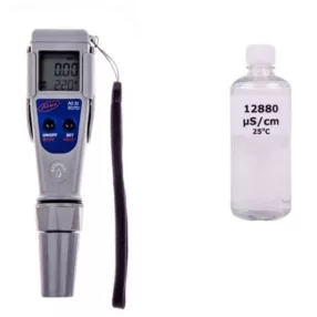   Vezetőképesség mérő AD-32 EC/TDS/Temp mérő + 100ml kalibráló oldat