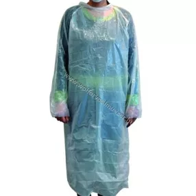 PVC védőköpeny PVC fehér patentos