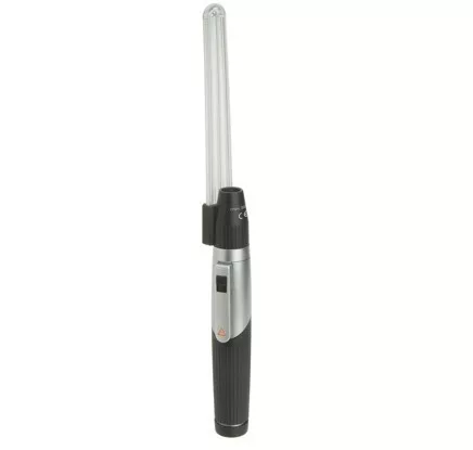 Pupillalámpa nyelvlapoctartóval HEINE mini 3000® Combi Lamp 2.5 V XHL