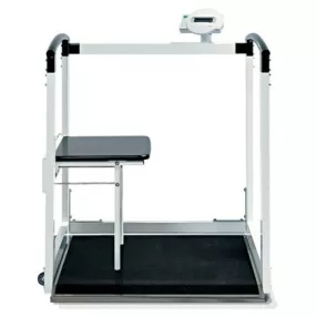   SECA 685 multifunkció mérleg korláttal, székkel 300 kg/100g