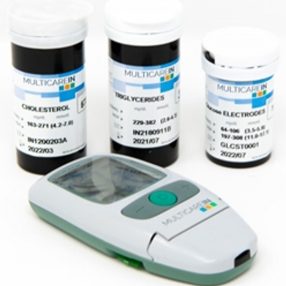   Vércukormérő-koleszterin-triglicerid mérő MULTICARE IN kezdő készlet