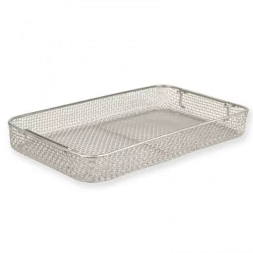 Sterilizáló dobozba háló kosár 405x255 h 50mm