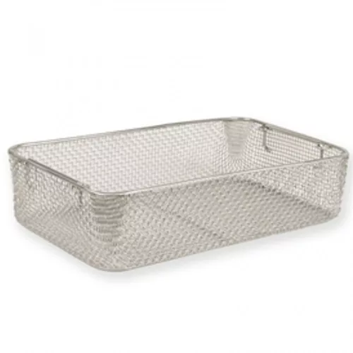 Sterilizáló dobozba háló kosár 405x200h 100mm