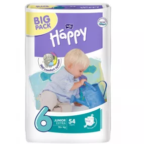 BELLA BABY JUNIOR EXTRA 16 + KG 54 db/csomag